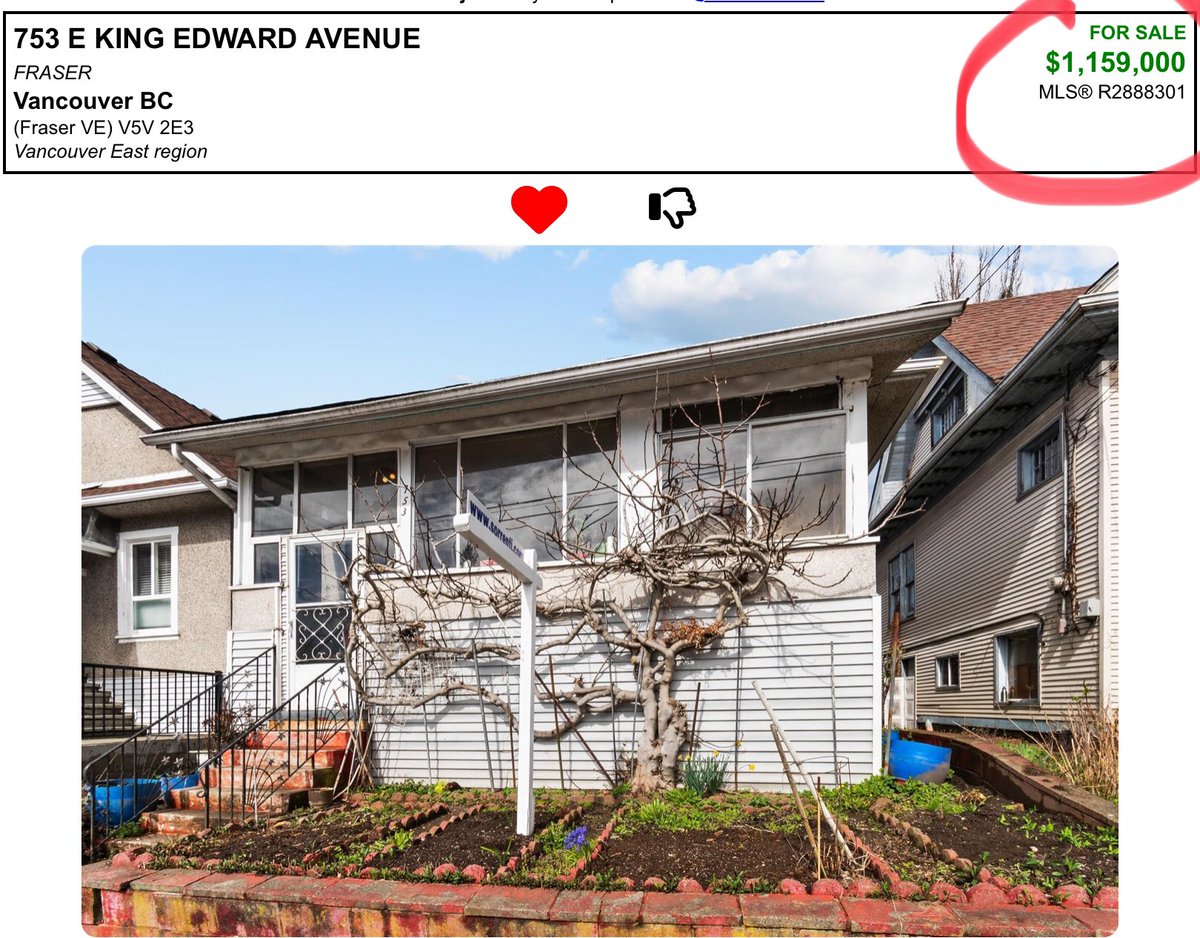 Cheapest house in a trendy hood dropping its price even after publicity in @DailyHiveVan is bullish, right? 
Hard to believe no one was offering $30k under before. 
 LOW BALL OFFERS PEOPLE!! 😊
#VanRE