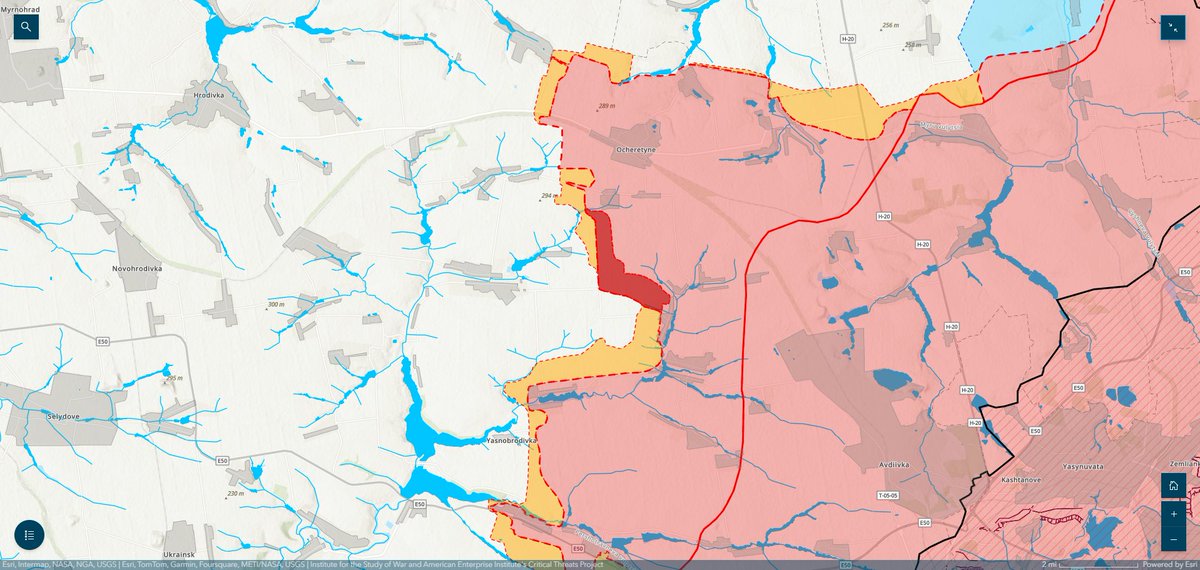 Russian forces recently advanced north and northeast of Kharkiv City, near Kreminna, Chasiv Yar, and Avdiivka. 🧵(1/7)