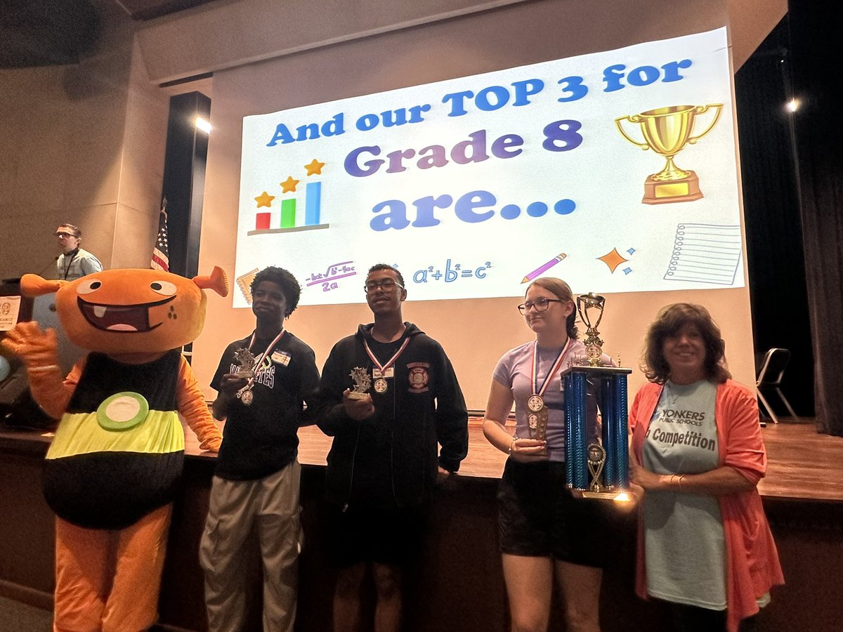 2024 Are You G.A.M.E Math Competition WINNERS 6th - 8th Grades 🏆! Congrats to all students & schools 👏🏽 ! #wegotthis! @YonkersSchools @AnibalSolerJr @YPSMathDirector