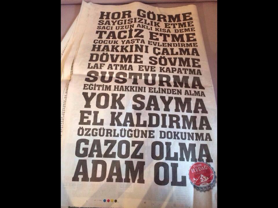 Uludağ gazoza bravo! Şahane bir reklam. 2015 yılı...