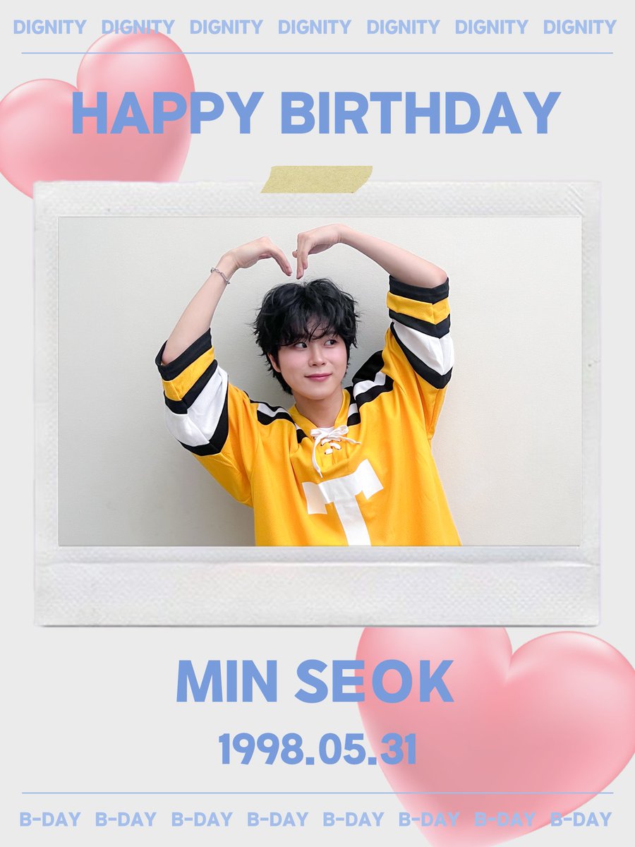 [🎉] HAPPY MINSEOK DAY🎂 디그니티 민석의 생일을 축하합니다💕 #DIGNITY #디그니티 #MINSEOK #민석 #HAPPY_MINSEOK_DAY