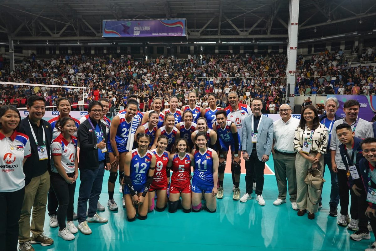 Congratulations, Team Alas Pilipinas for securing the bronze medal for the 2024 AVC Challenge Cup for Women under Sen. Alan Peter Cayetano’s support.