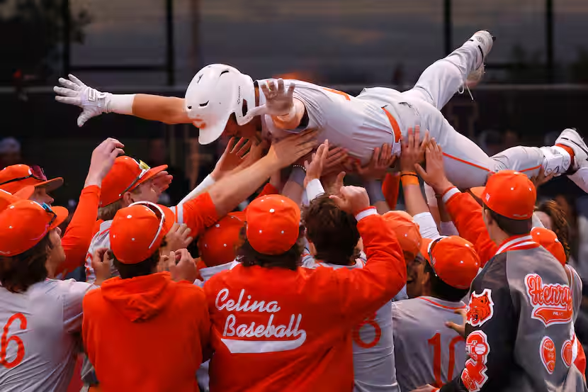 Celina baseball has already broken the program record for wins in a season. They think there's still more to prove in the playoffs 💪⚾ Full story from @t_myah: dallasnews.com/high-school-sp…