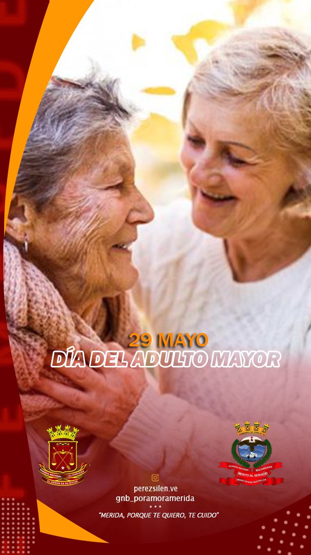 Cada #29MAY se celebra en Venezuela el Día del Adulto Mayor, fecha conmemorativa dedicada a la persona adulta mayor, cuya vida es ejemplo para los más jóvenes dada su experiencia, aprendizajes y logros en la vida.