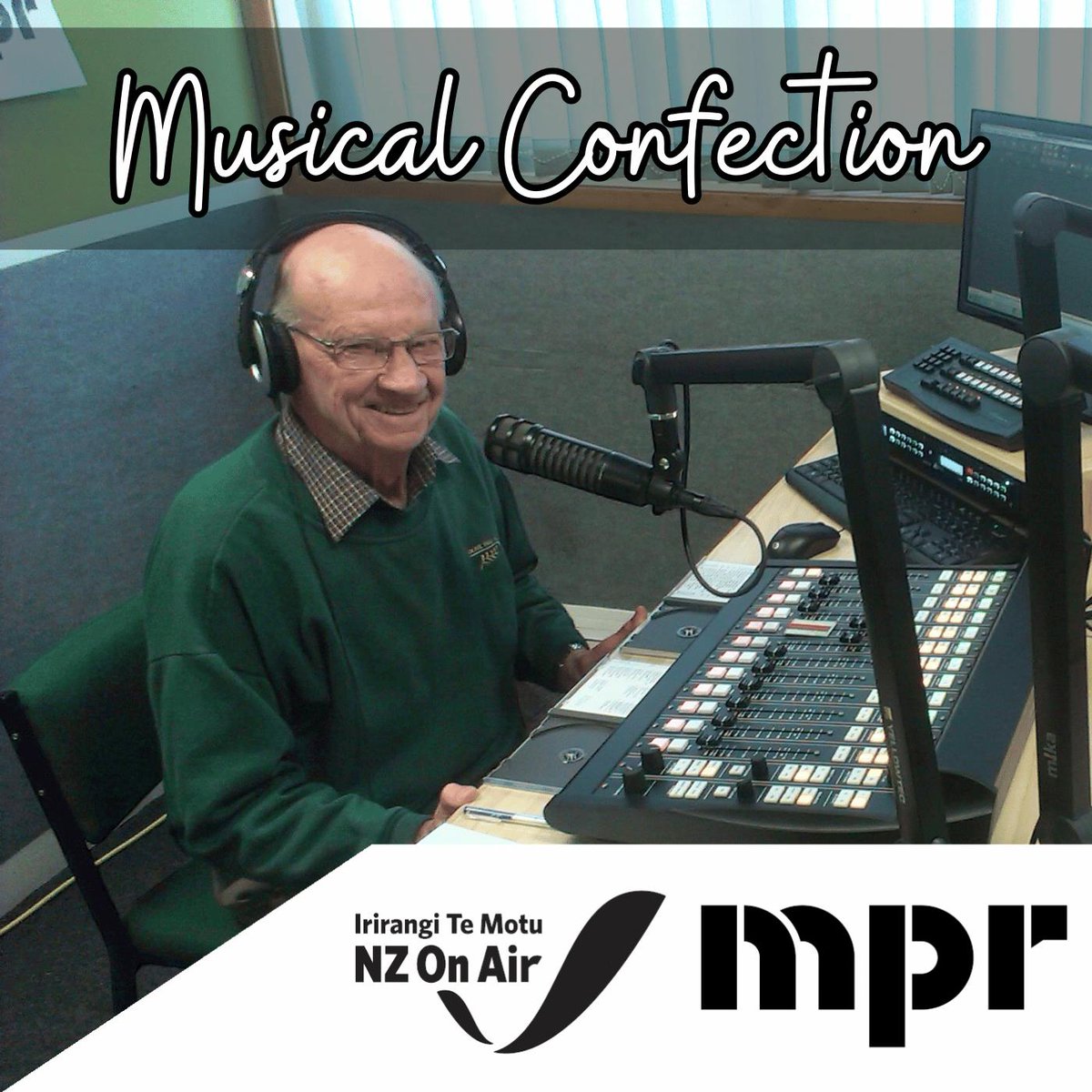 Every Thursday and Sunday at 2pm, local Palmy musician and musical personality Ray Woodley brings you a mixed bag of musical allsorts in Musical Confection. Tune in on 999AM in Manawatu or get the podcast at mpr.nz/show/musicalco… #accessmedianz #mediathatmatters