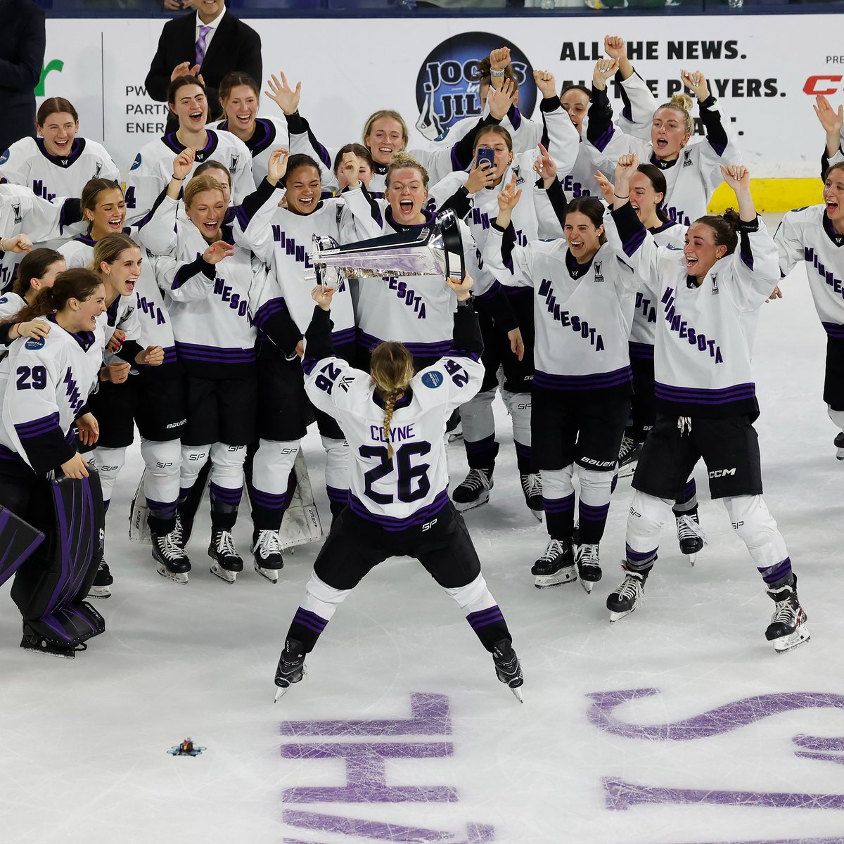 The inaugural PWHL Minnesota team will be remembered forever.