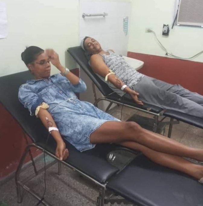 iDonar sangre salva vidas! Cederistas del municipio Cerro aportaron hoy 47 donaciones voluntarias de sangre. #Cuba #CDRCuba #CubaEsSolidaridad #TuSangreSalva