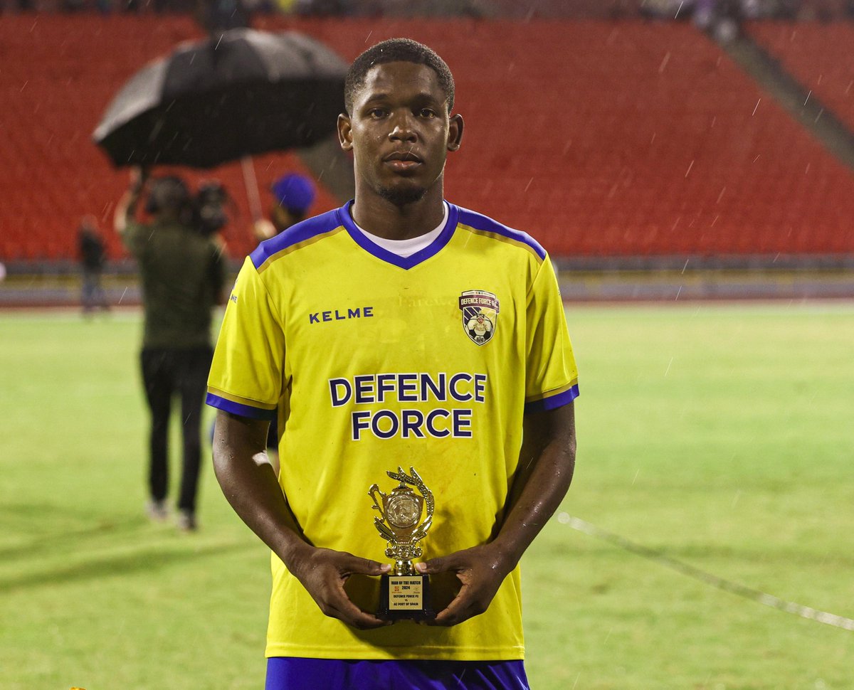 Sensational. Epic. After scoring a hattrick in tonight’s final against the league champions AC Port of Spain, Defence Force’s Isaiah Leacock is the Sportmax Man of The Match 🔥🔥🔥🔥🔥🔥🔥🔥

#ttpfl
