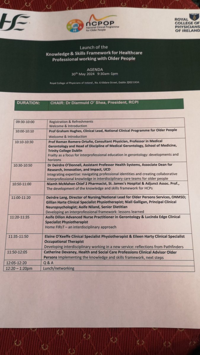 So looking forward to launch #KnowledgeSkillsOP24
A real game changer for healthcare professionals working with older adults anywhere