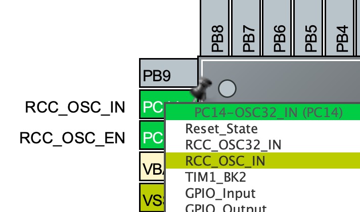 Dammit cheapo stm32g030 does not support OSC_OUT and therefore you cannot use 8 MHz crystal as its HSE clock.