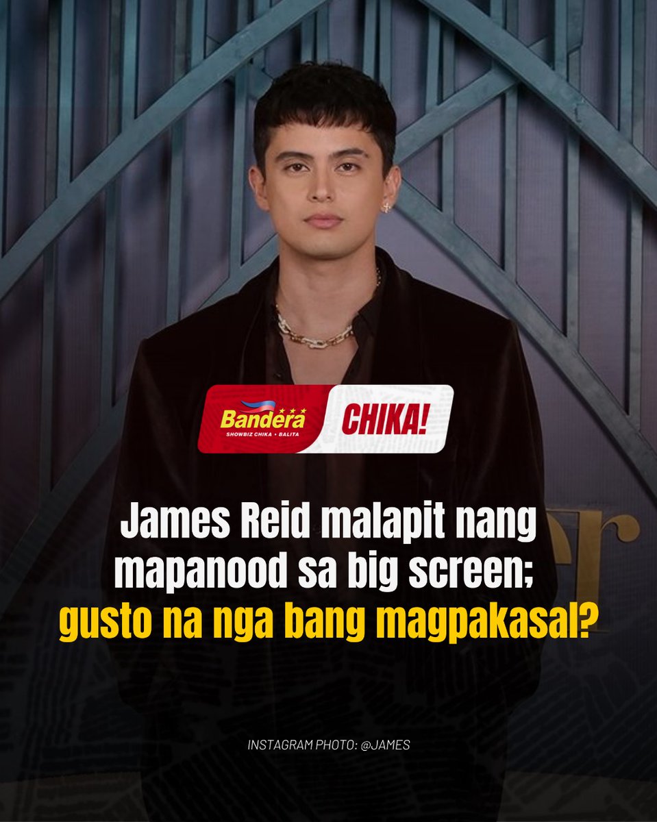 MAKALIPAS ang halos anim na taon, muli nang masisilayan sa big screen ang singer-actor na si James Reid!

Sinisimulan na raw nilang lutuin ang bagong proyekto kung saan siya ang magsisilbing producer at bida.

MAKI-CHIKA: inqnews.net/JamesBalikActi…