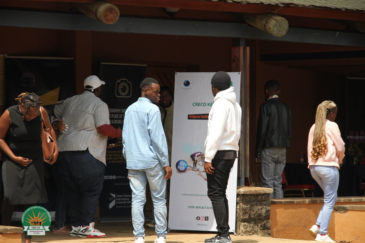 CRECO is delighted to have participated in the #USIUAfricaMediaWeek at @ExperienceUSIU . With the event's theme; Demystifying Emerging Issues and Business Remodelling in the Media Space, CRECO guided discussions on Combating Technology- Facilitated Fake News under the banner,