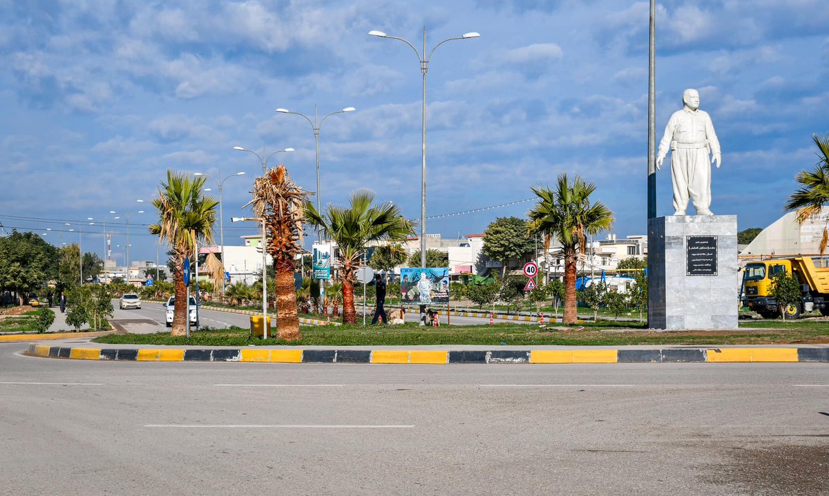 Good morning dear all 
It is getting warmer 🌤️
Keep drinking cool water, sunglasses and apply suncream before going out 😎🥤🥛
Photo Kalar town center 
📸Kurdistan 24