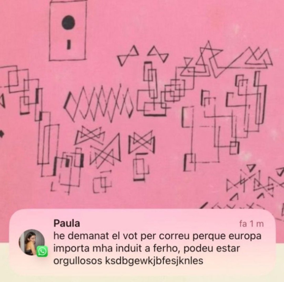 Europa Importa (@europa_importa) on Twitter photo boooOndiiaa🌞 petit recordatori que hui és L'ÚLTIM DIA PER DEMANAR EL VOT PER CORREU per a les europees💕😭: boooOndiiaa🌞 petit recordatori que hui és L'ÚLTIM DIA PER DEMANAR EL VOT PER CORREU per a les europees💕😭: