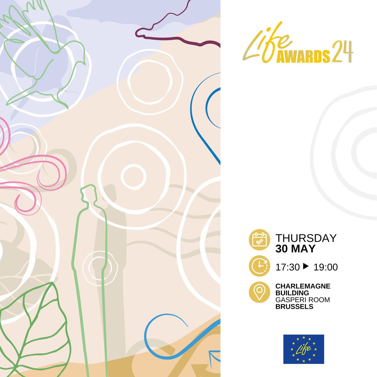 Voting is still open for the #LIFEAwards24 Citizens’ Prize🏆 Discover the stories and vote for your favourite @LIFEprogramme project! Winners will be announced at the LIFE Awards 2024 ceremony today, starting 17:30 CEST. Vote and watch here➡️: lifeawards.eu