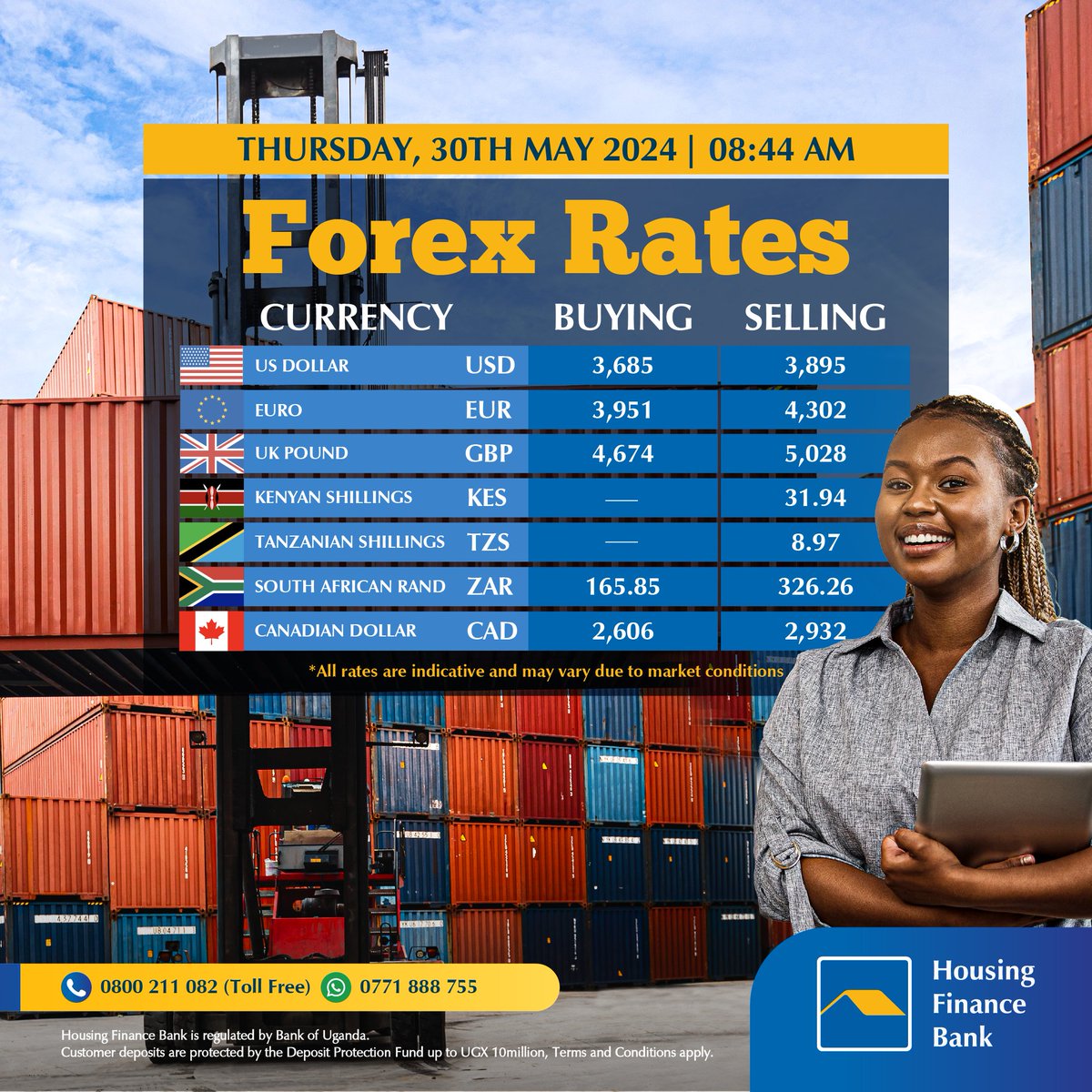 Simplify your currency exchange with #HFBForexExchangeRates. Visit any of our branches today. Forex rates may differ due to changes in market conditions. #WeMakeItEasy
