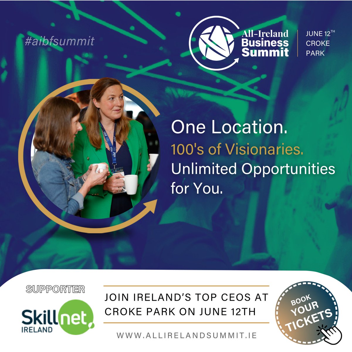 Keen to upskill and develop your talents? Check out Skillnet Ireland who we’re delighted to have on board as a Supporter and exhibitor in Croke Park on June 12th. 📈🤝 Find out More:👉🏻allirelandsummit.com @SkillnetIreland #aibfsummit #BusinessAllStars #Training
