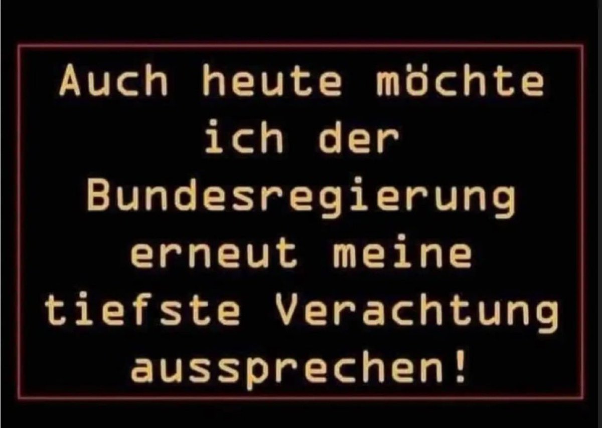 Ich wünsche allen Patrioten einen stressfreien Donnerstag und später einen entspannten Feierabend … 😊🙏