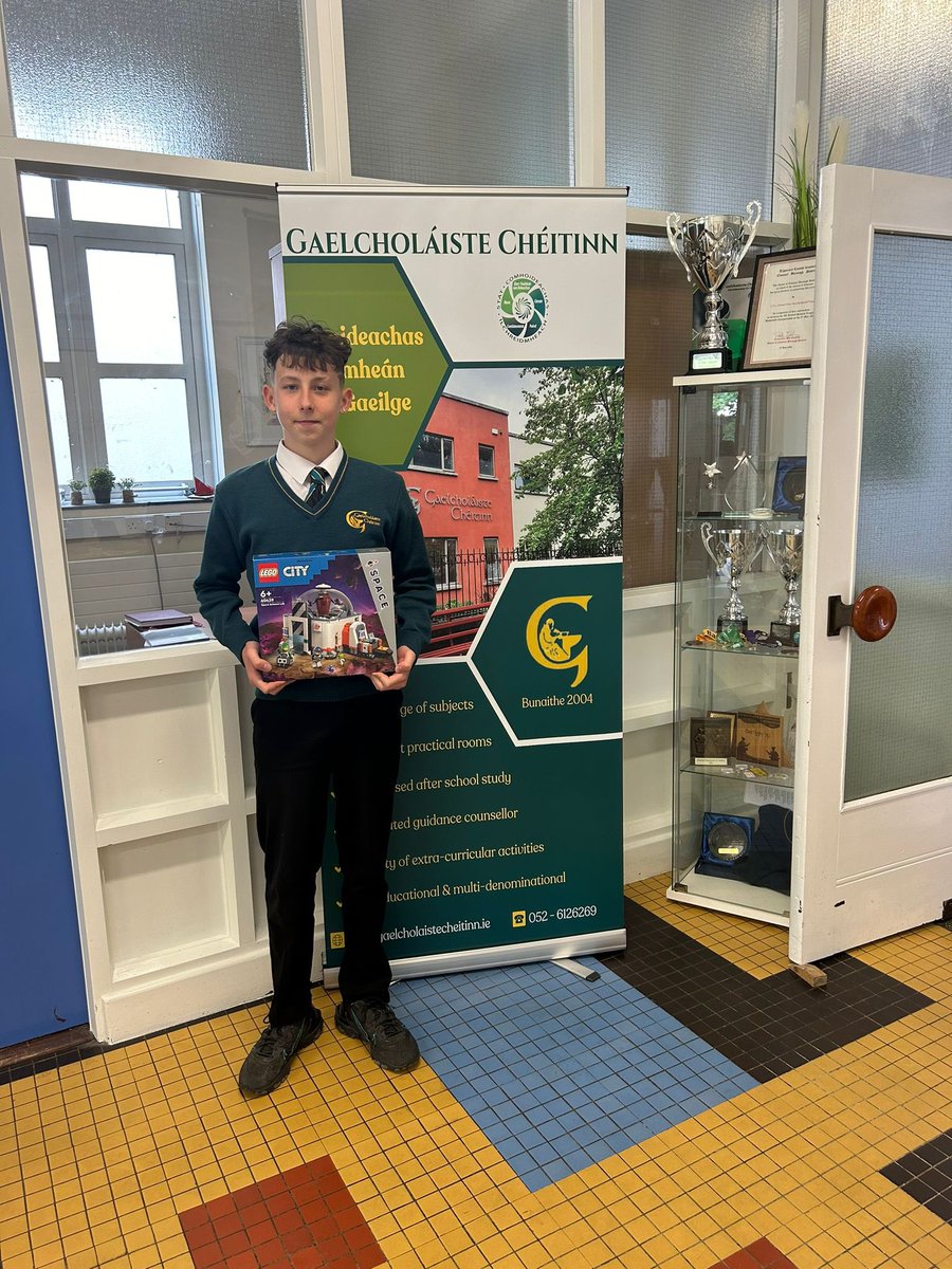 Well done to Jacek Kolberg who came third in the Boston Scientific Egg Drop STEM Challenge 💪🤩 @BostonSciWDD @TipperaryETB #etbethos