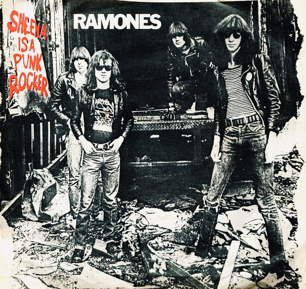 Ramones Sheena Is A Punk Rocker 30 May 1977 @NewWaveAndPunk #ramones #punkrock #punk #music #records #vinyl #vinylsingle #vinylrecords