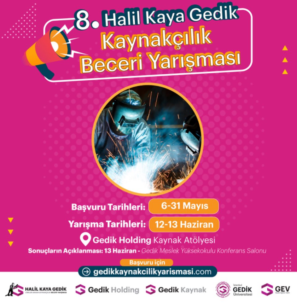 CMesleki's tweet photo. Okulumuz adına Metal Teknolojisi alanı öğretmenimiz Okan UZEK rehberliğinde 8.Halik Kaya Gedik kaynakçılık beceri yarışmasına 10A Metal sınıfından öğrencimiz Muhammet ASLAN ile yarışma başvurumuzu yaptık. https://t.co/TtxJq5lSky