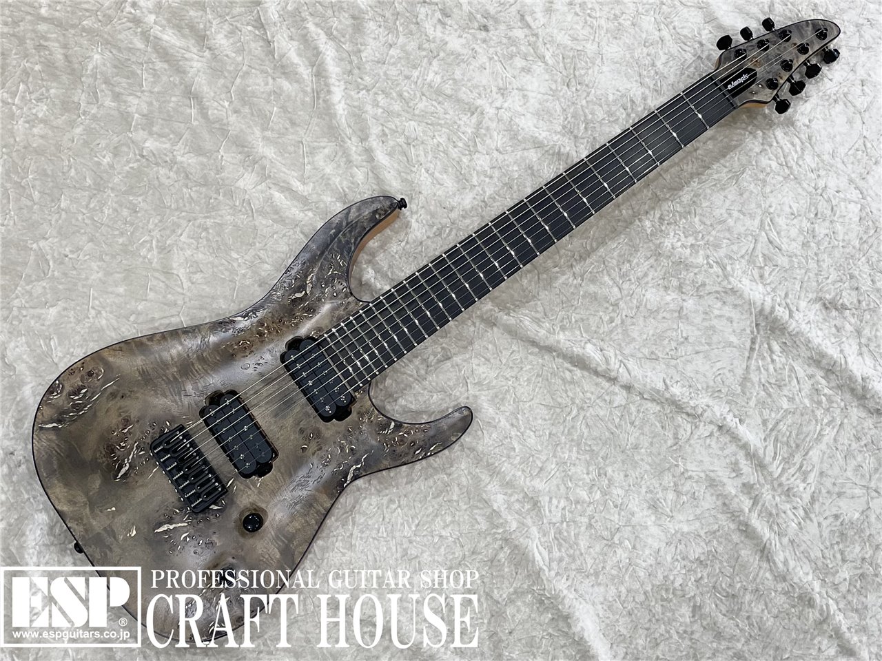 E-HR7-FX/BM (Black Burst) 7弦 EDWARDS Original Series E-HR7-FX/BM Black Burst 7弦エレキ