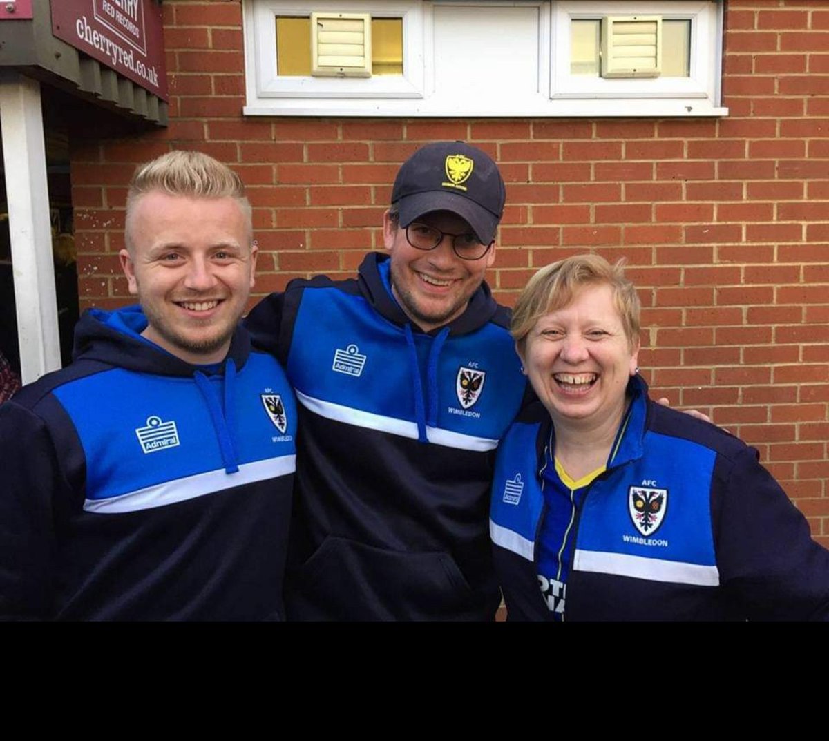SueMrsNok's tweet photo. @AFCWimbledon After the game back at Kingsmeadow @sportswithjohn #afcwimbledon #playoffwinners https://t.co/6MJwuHQCpA