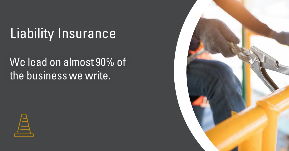 Our market leading Liability team leads on almost 90% of the business we write, giving our long-established clients the protection they need through the insurance market cycle. Learn more: ow.ly/ySob50RoVwC

#liabilityinsurance #insurance #lloydsoflondon