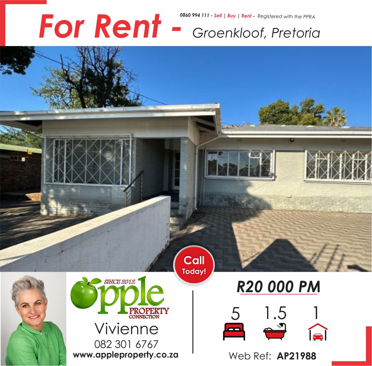 🔥 Hot, fresh new listings now LIVE on our website!
🏡 Don't miss out on your dream home - browse our latest properties today!

appleproperty.co.za

#househunting #newlistings #realestate #DreamHome #ApplePropertyConnection