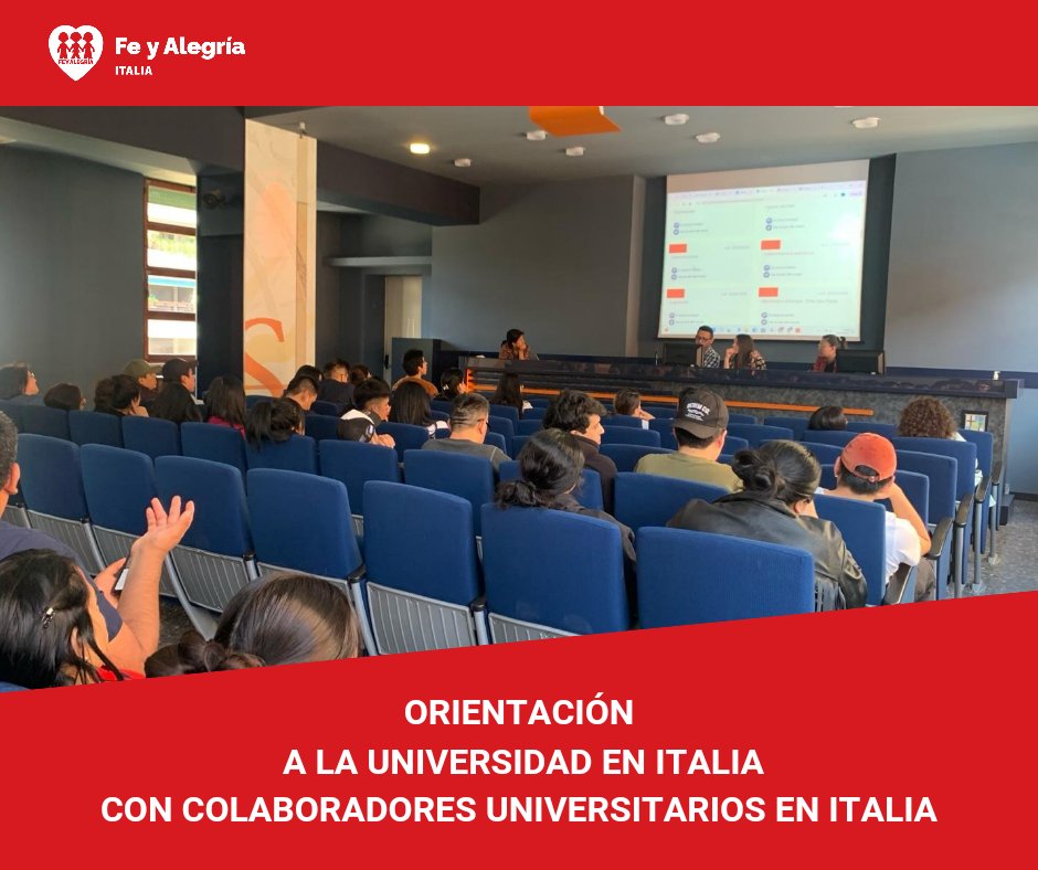 ¡El domingo en #InstitutoFeyAlegriaIrfeyalMilán tuvimos un encuentro increíble como parte de nuestro proyecto de #orientación universitaria!  Graduados universitarios compartieron sus experiencias e información. ¡Fue una jornada llena de aprendizaje e inspiración!#latinosenItalia