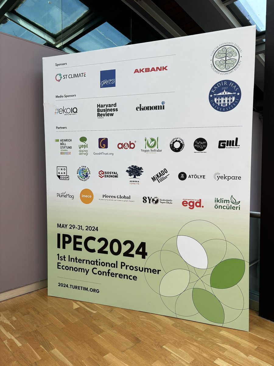 Melissa Lara Clissold (@melissaclissold) on Twitter photo Excited for Day 2 of the First International Prosumer Economy Conference happening at <a href="/khasedutr/">Kadir Has Üniversitesi</a>. Organized by <a href="/TuretimED/">Türetim Ekonomisi Derneği</a> with multiple partners, we have come together to discuss alternative economies. We’ll be here tomorrow with <a href="/atolye_io/">ATÖLYE</a> to facilitate a workshop! Excited for Day 2 of the First International Prosumer Economy Conference happening at <a href="/khasedutr/">Kadir Has Üniversitesi</a>. Organized by <a href="/TuretimED/">Türetim Ekonomisi Derneği</a> with multiple partners, we have come together to discuss alternative economies. We’ll be here tomorrow with <a href="/atolye_io/">ATÖLYE</a> to facilitate a workshop!