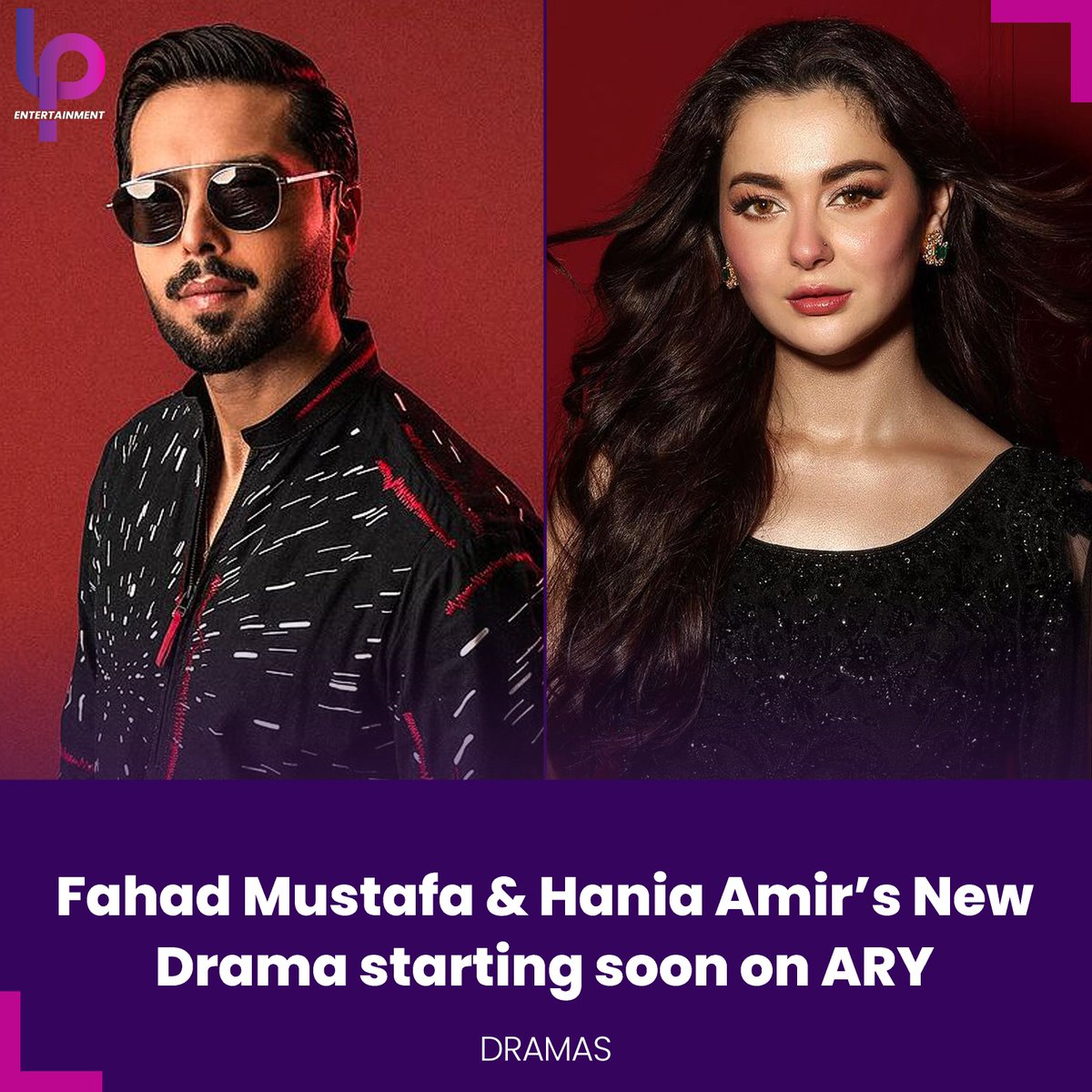 The much-awaited drama serial #KabhiMaiKabhiTum starring #FahadMustafa and #HaniaAamir is starting soon on ARY Digital.
The shoot is already in place and drama will be on air after Eid, replacing #BurnsRoadKayRomeoJuliet.
Directed by Badir Mehmood.

#LPEntertainment