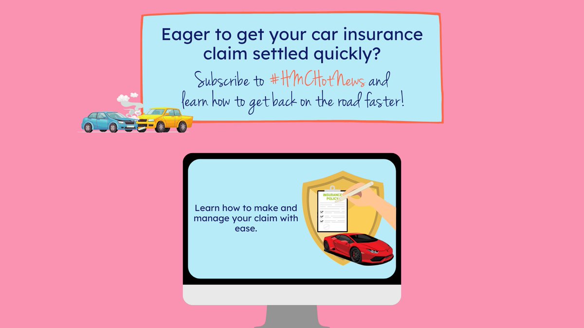 Don't let a slow #claim slow you down! 🚫🐌 If you've had a #caraccident, your insurer should promptly assess the damage & complete the repairs.

Subscribe to our #HMCHotNews & learn how to get your #carinsurance claim sorted quickly 👉 handlemycomplaint.com.au

#HandleMyComplaint