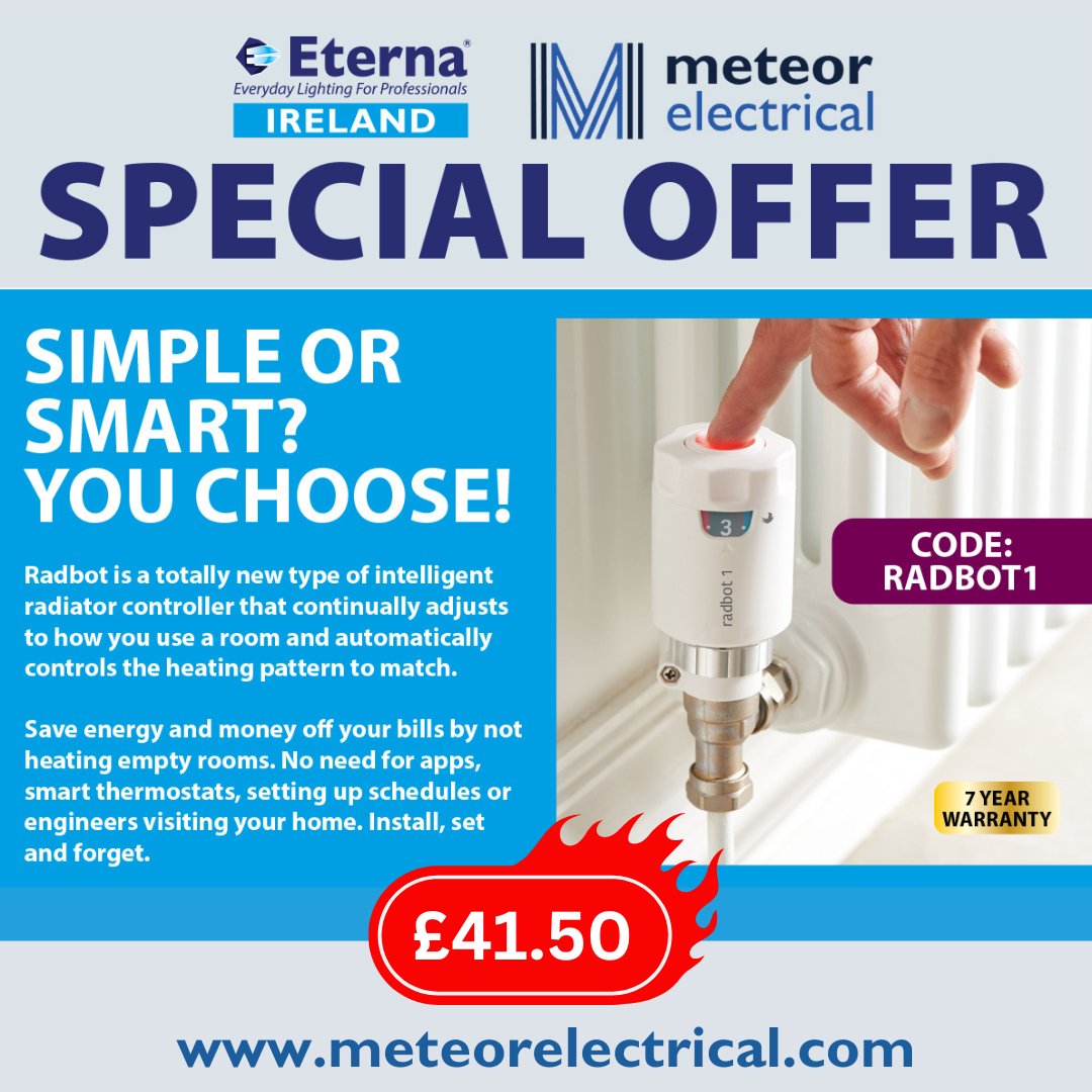 🚨 Special Offers Alert! 🚨

We're excited to bring you amazing deals on top-notch products from Eterna! Upgrade your home with our latest smart and energy-efficient solutions. Check out these fantastic offers:

Shop Now: bit.ly/4dYCT33 🛒💡

#SpecialOffers #SmartHome