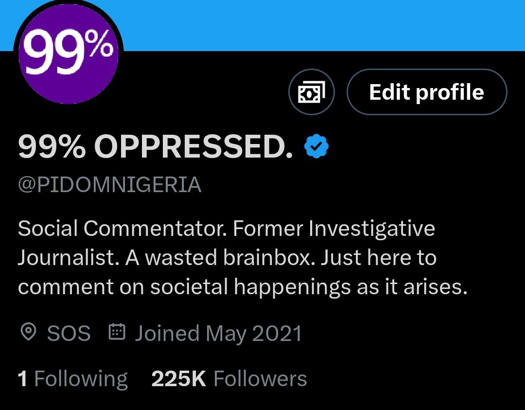 Ore mi @DavidHundeyin, this special thanks goes to you. Also to my Paddy's @fisayosoyombo @jacksonpbn, @SamuelOgundipe @Mazi_OJD, and also to my beloved followers. ♥️ I am officially bowing out of the Investigative journalism frontlines today. 🙏 Below is now my new Bio.