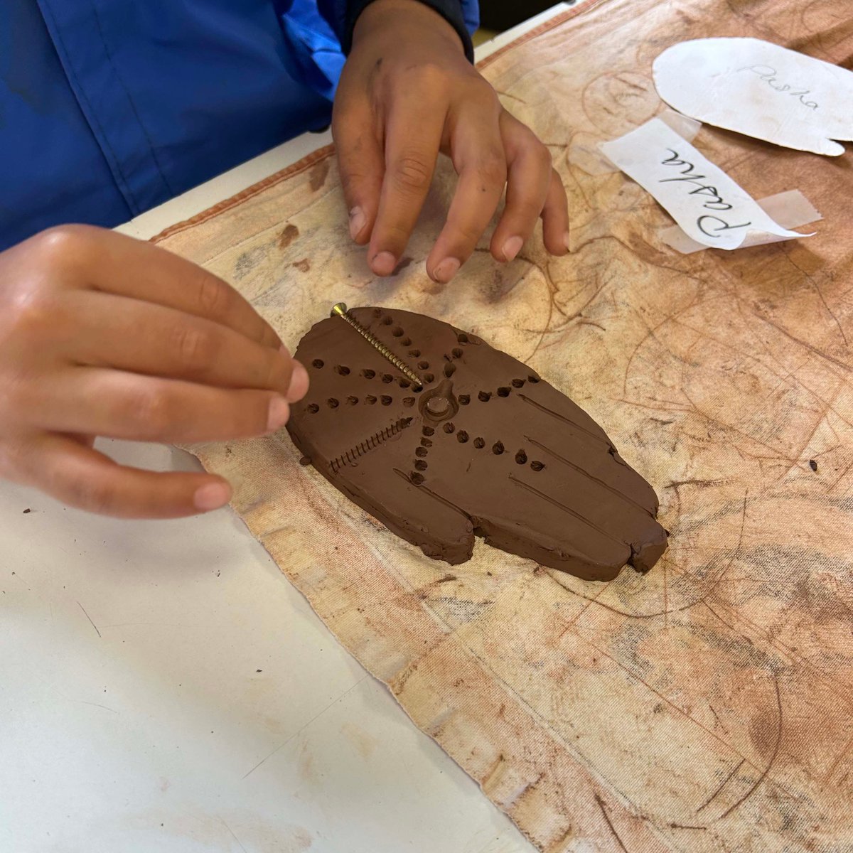 Year 1 paid a visit to the art room recently for the first time to work with Mrs Lloyd. They have been learning about diwali, so they came down to make some terracotta diwali hands. They were super! #LPW #LancingPrepWorthing #Diwali #Art #LoveLearning