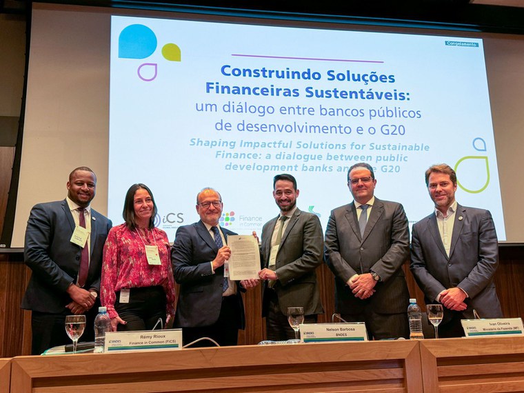 📢 Highlights from our G20/FiCS Joint event! 

We are happy to share the key highlights of our G20/FiCS Joint event, which brought together approximately 400 participants and featured 9 impactful workshops. 

This event was co organized with @BNDES, <a href="/MinFazenda/">Ministério da Fazenda</a> and