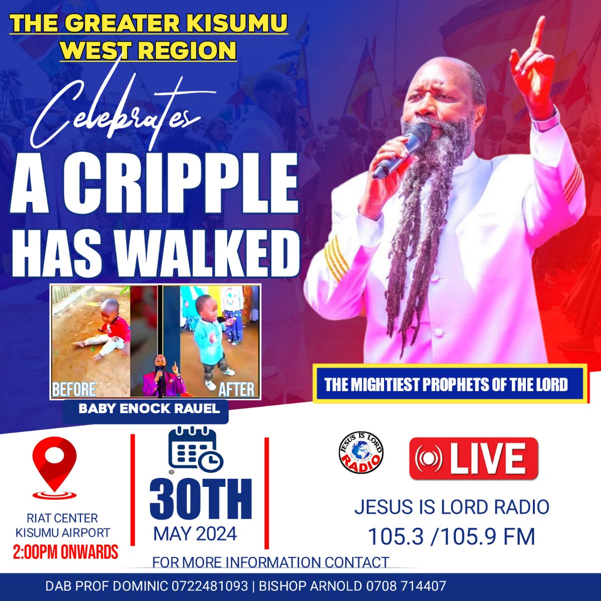 Join us today @JesusIsLord_R to celebrate the authority of the CROSS and THE BLOOD OF JESUS that has brought massive restoration to us and announcing the glorious coming of the Messiah
#JesusIsComing