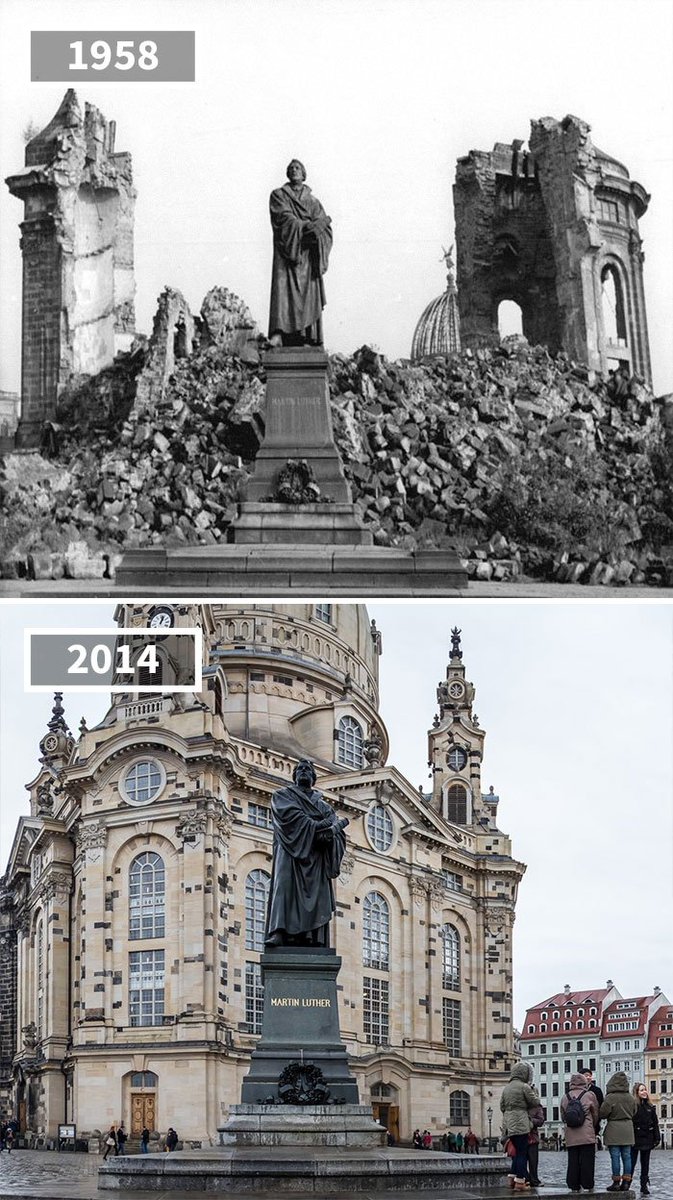 Dresden, Germany 🇩🇪

The reconstruction after the damage of WWII.