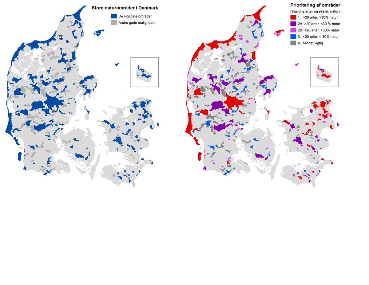 'MERE, BEDRE OG STØRRE NATUR i DANMARK' 🌿 I går offentliggjorde vi på en konference på Christiansborg vores rapport: 'Mere, bedre og større natur i Danmark. Hvor, hvordan og hvor meget?' I den viser vi konkrete veje til at sikre biodiversiteten i Danmark gennem etablering af