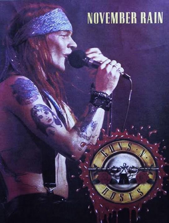 The one the only Mr Axl Rose 🌹