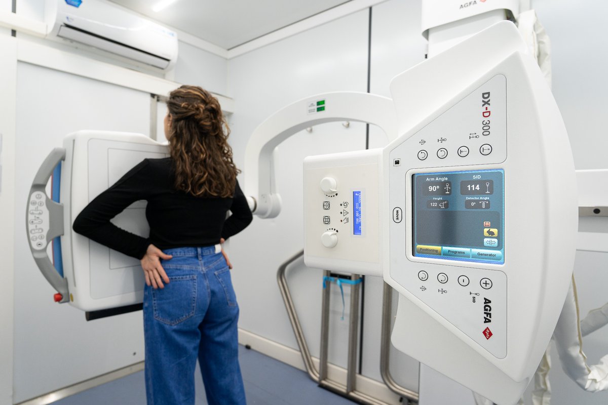 A real X-ray room on wheels bit.ly/3R5ru7O
