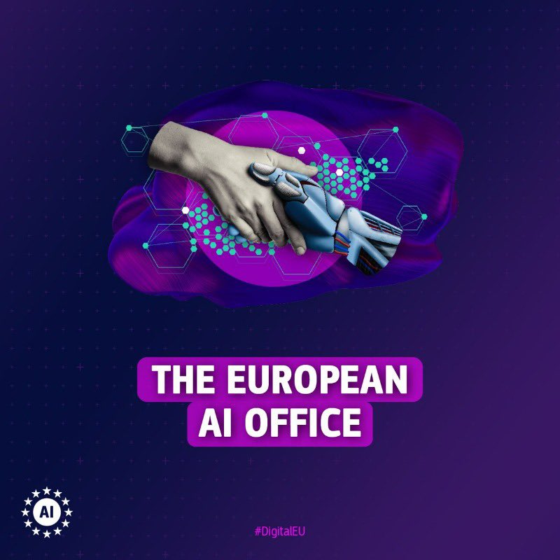 The @EU_Commission has unveiled the AI Office, which reinforces ￼the EU’s role as a global standard-setter in AI.

It will:
￼*ensure implementation of the #AIAct
￼*promote an innovative EU ecosystem for trustworthy AI
￼*become a global reference point

ec.europa.eu/commission/pre…