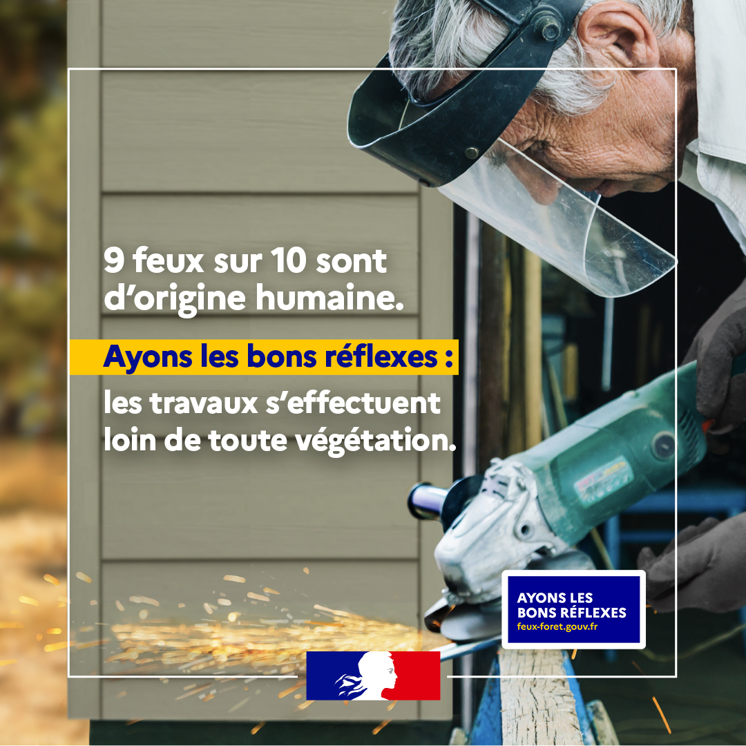 Le @Gouvernement lance sa campagne annuelle pour prévenir les feux de forêt et de végétation et pour s'en protéger. De plus en plus fréquentes en France, les sécheresses et les canicules rendent nos forêts plus sensibles au feu : un mégot ou un barbecue mal éteints, une