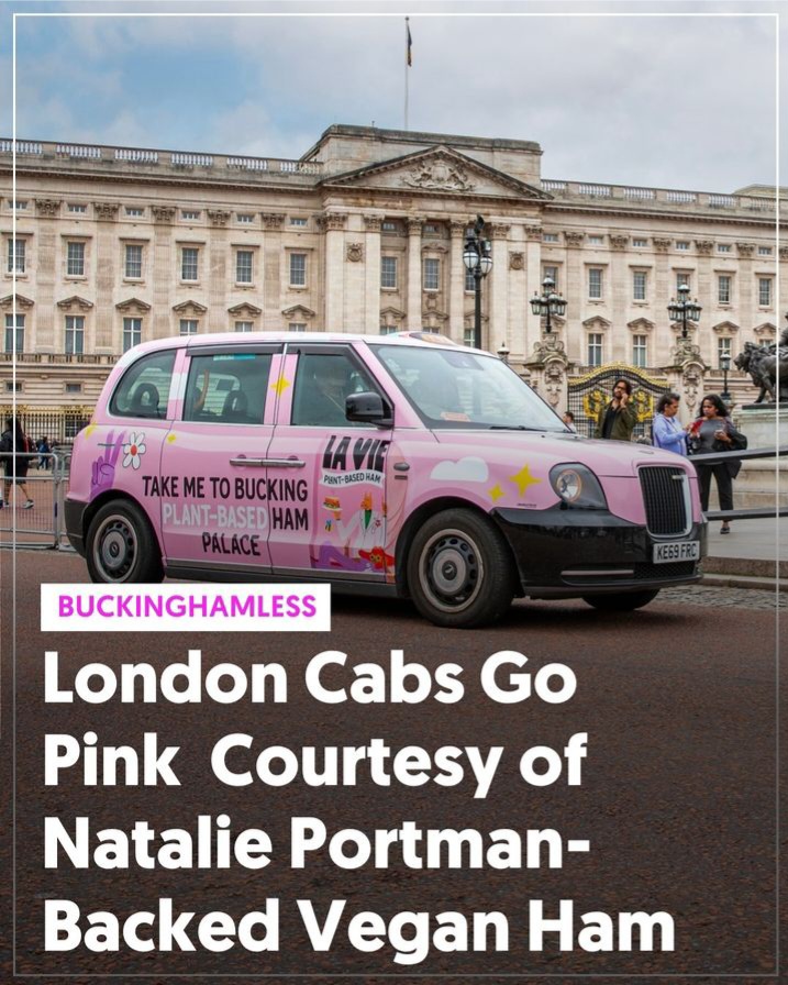 VegNews's tweet photo. London's iconic black cabs have been veganized! 🇬🇧 @laviefoods_fr 

https://t.co/4MtimKUl2o https://t.co/2Fo53cDmoW