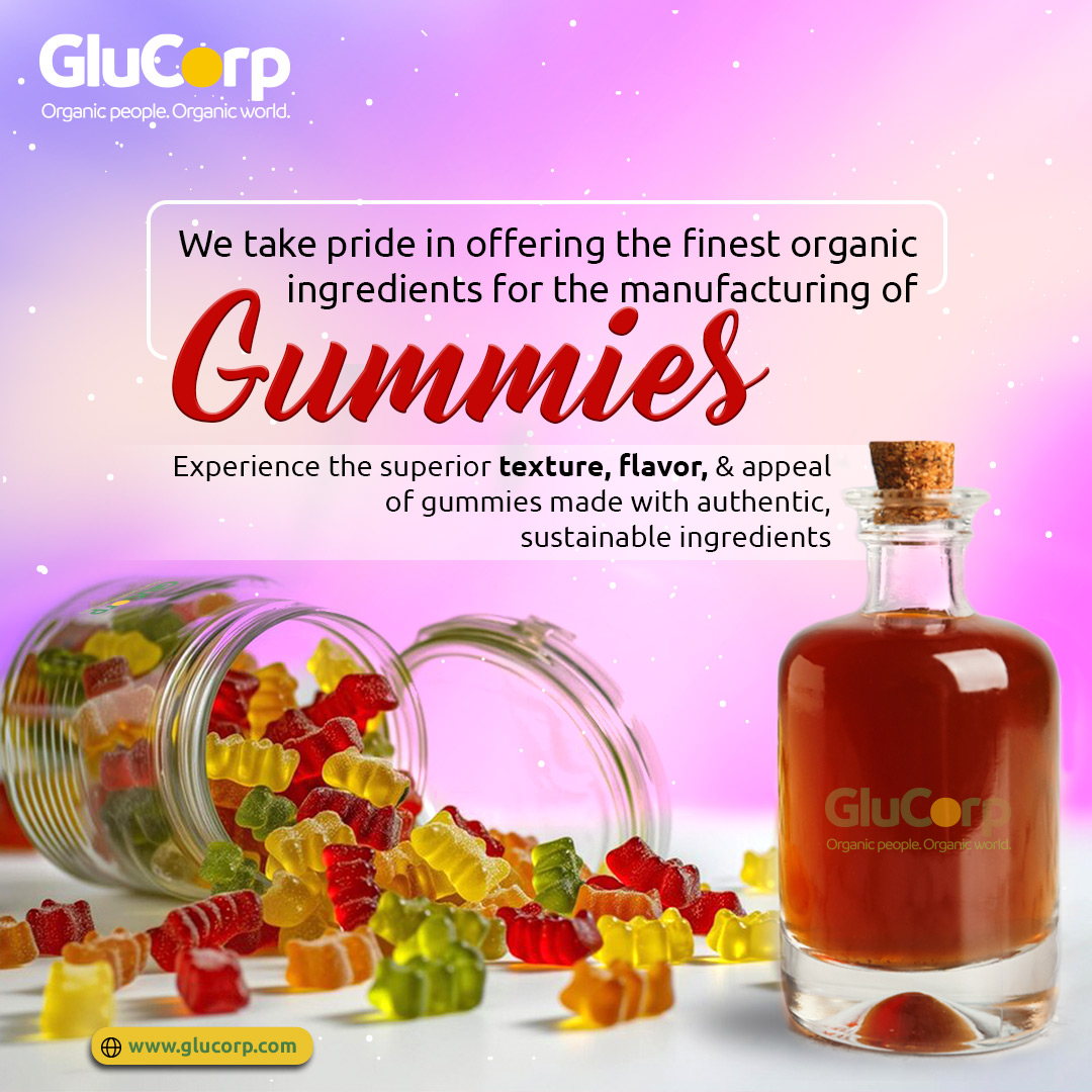 glu_corp's tweet photo. Finest organic ingredients in our gummies! superior texture, flavor, and appeal that only authentic, sustainable ingredients can provide. Taste the difference today!

https://t.co/MjSfaB3unM

#Glucorp #OrganicGummies #SustainableIngredients #NaturalFlavor #organicfood #organic https://t.co/iVJfPnD7x2