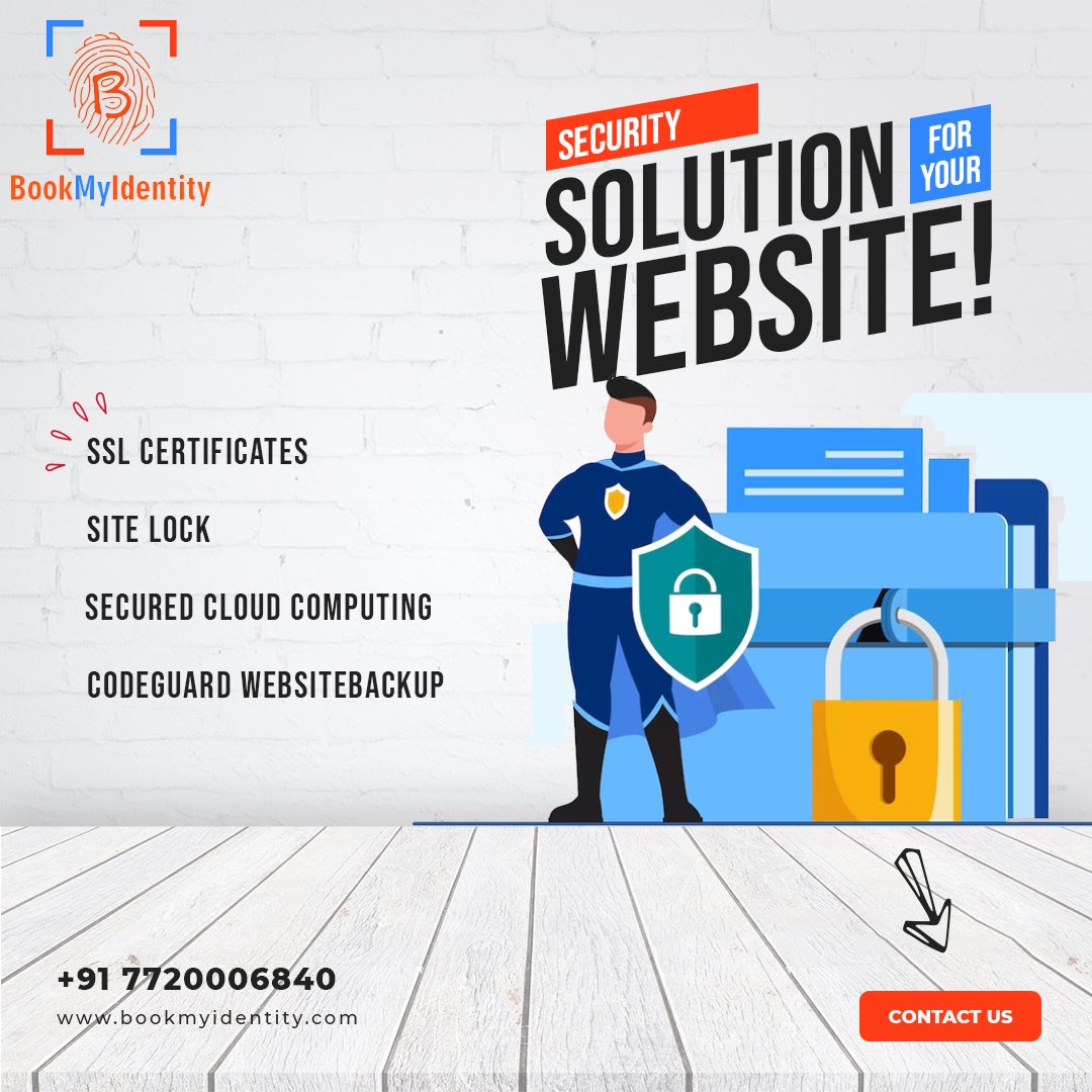 One Stop Solution for all your website development needs, find the best web services by Book My Identity that helps you boost your business digitally.
Visit bookmyidentity.com to learn more about our services.

#webservices #domains #hostings #cloud #sslcertificates