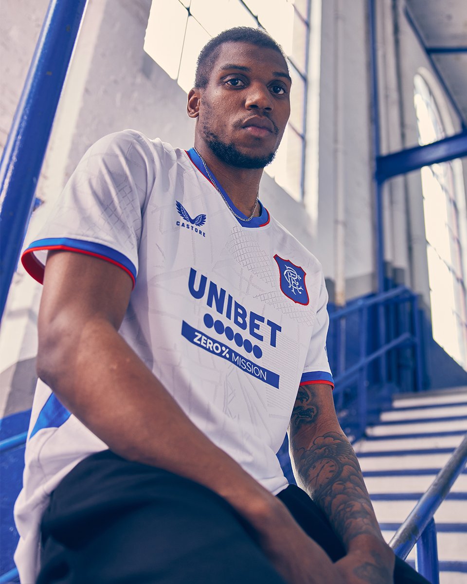 💙 The season 24/25 away kit carries a number of special details inspired by Ibrox Stadium. 👉 rng.rs/Away24-25