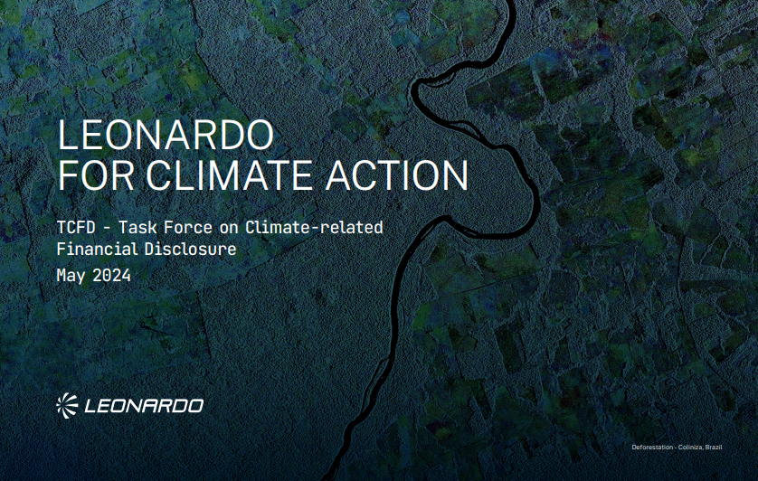 📲 Il Report “Leonardo for Climate Action' è online! 

Il documento, in conformità con lo standard della Task Force on Climate-related Financial Disclosure (#TCFD), testimonia il nostro impegno sul tema del cambiamento climatico e delinea la roadmap delle iniziative di