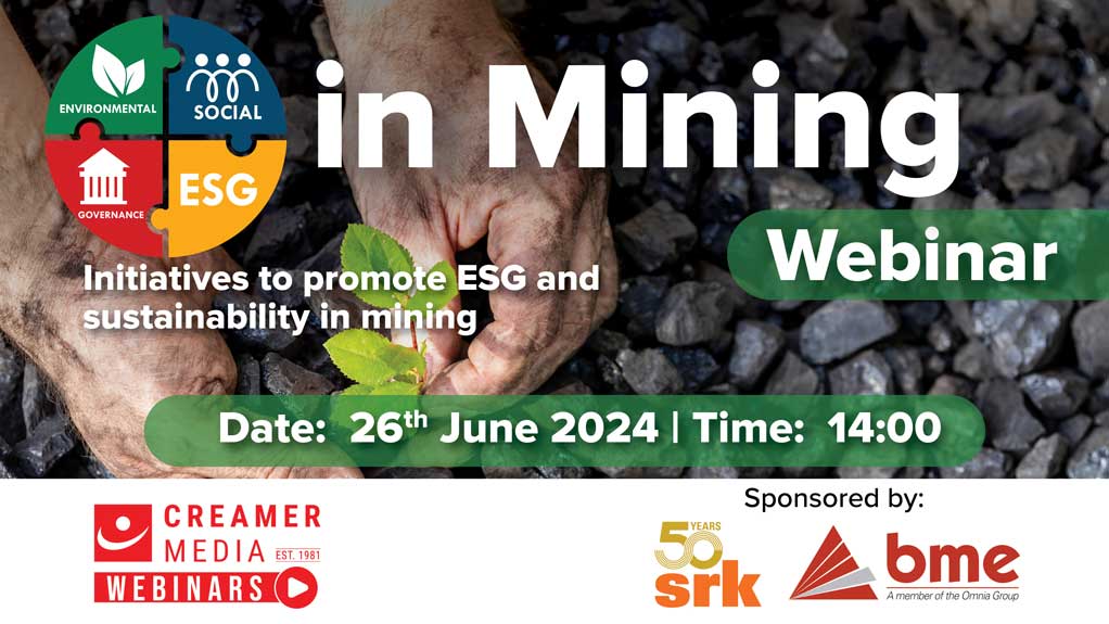 Join @CreamerMediaZA's webinar on ESG in Mining, June 26! Hear from Wouter Jordaan of @SRKConsulting, Nishen Hariparsad from @BME_Solutions & Thomas Gustavsson from #HypexBio. Facilitated by @webberwentzel’s Emily Gammon. 𝐑𝐞𝐠𝐢𝐬𝐭𝐞𝐫: ow.ly/ikAf50RY3tw #Webinar #ESG